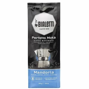 קפה טחון למקינטה Bialetti Perfetto Moka Almond בטעם שקדים 250 גרם