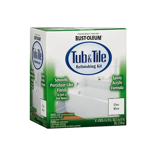 צבע לאמבטיה וקרמיקה Rust-Oleum Tub & Tile ערכה 946 מ״ל