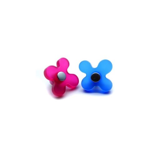 ידית כפתור פרח 5070 כחול