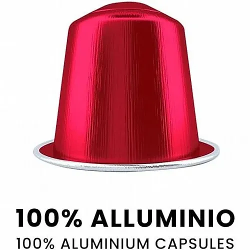 Bialetti Deciso קפסולות אלומיניום תואמות Nespresso עם ארומת שוקולד
