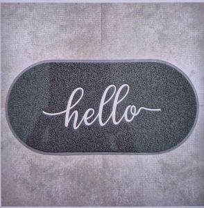 שטיח כניסה אובלי דגם מורגן  HELLO 60*120