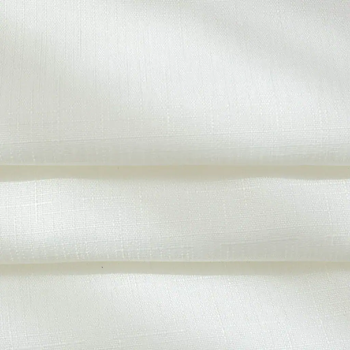מארז מפת שולחן, ראנר ומפיות דמוי פשתן וינה – לבן