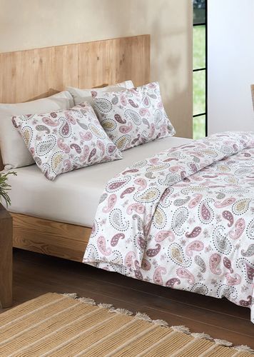 סט מצעים - 100 אחוז כותנה פרקל - דגם סקרלט