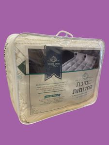 שמיכת החלומות דמוי פלומה - בד 100% כותנה - כרמיה קווילט\ יארד&קו