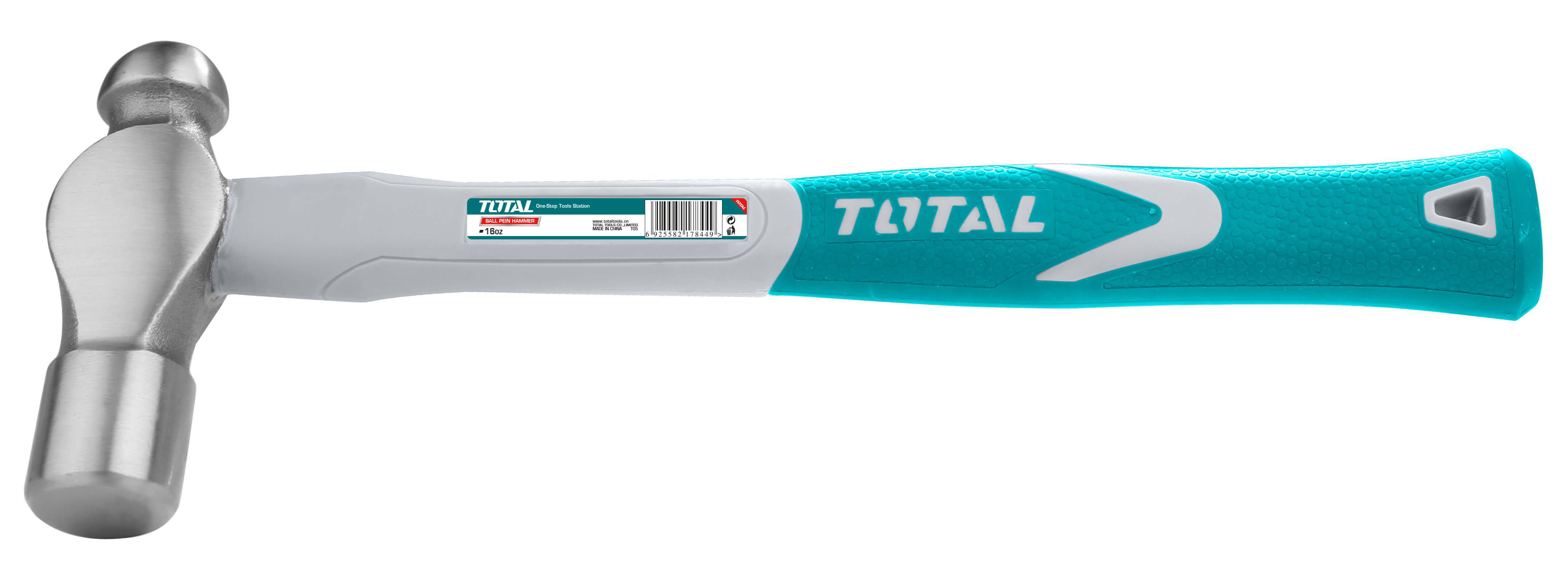 פטיש מהנדס מקצועי, ידית פיבר, 660 גרם (24oz)