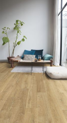 פרקט למינציה עץ אלון טבעי - Quick Step - דגם Eligna