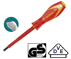 מברג מבודד לחשמלאי שטוח 6.5x150 