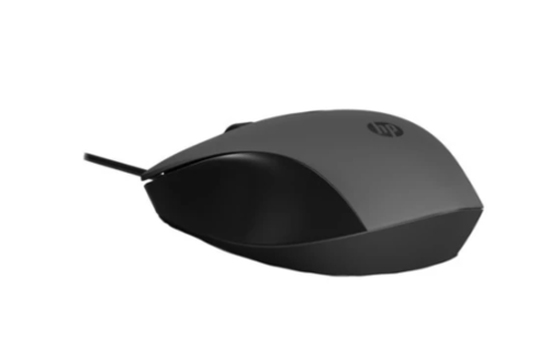 עכבר אופטי חוטי שחור HP 150 240J6AA