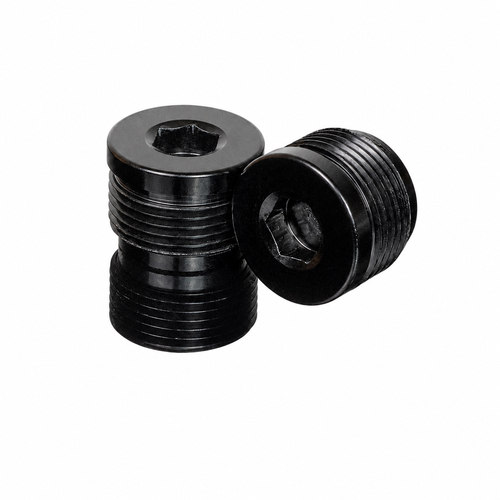 זוג מכסי קצה שחורים לפדלים RENTHAL REVO