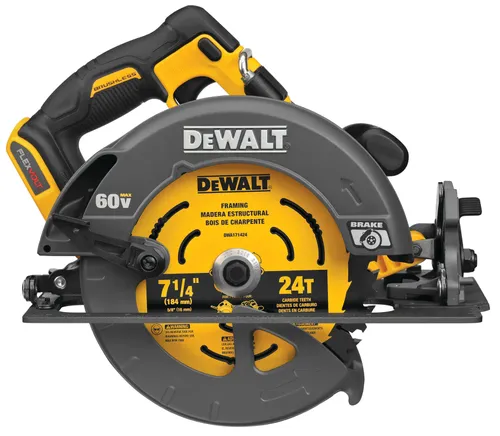 מסור עגול נטען DEWALT DCS578T2 54V FlexVolt 190 מ