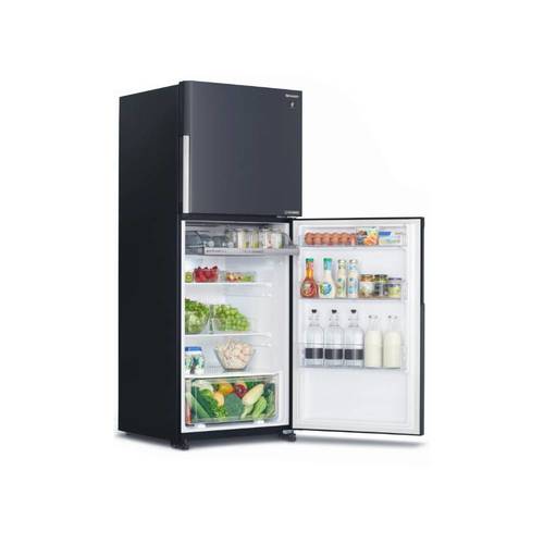 מקרר מקפיא עליון 471 ליטר Sharp SJ-2470-DS נירוסטה מושחרת *שבת