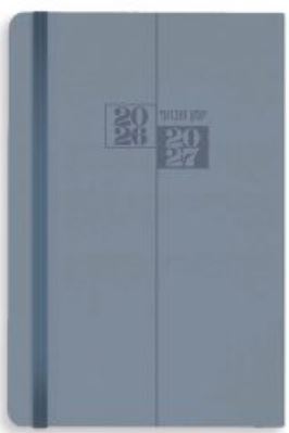יומן A5 פרימיום PU כחול- דורנת 26