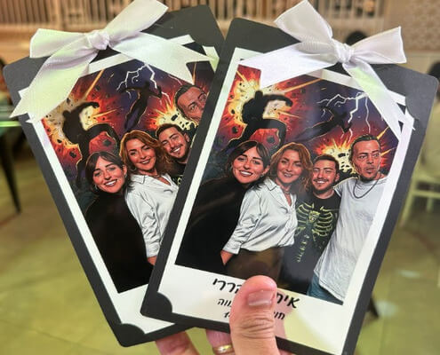 עמדת צילום קומיקס