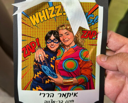 עמדת צילום קומיקס