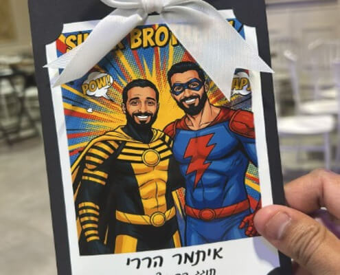 עמדת צילום קומיקס