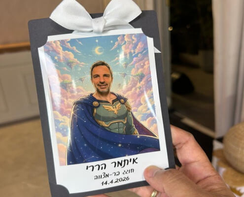 עמדת צילום קומיקס