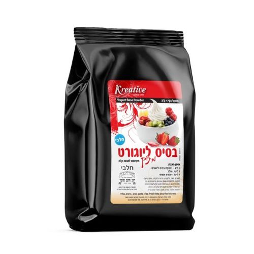 אבקה להכנת מקפא יוגורט 1 ק