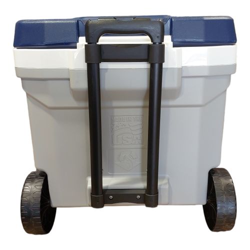 צידנית טרולי | צידנית קשיחה על גלגלים IGLOO MAXCOLD 58L שומרת קור עד 5 ימים. דגם חדיש 2024 תוצרת ארה