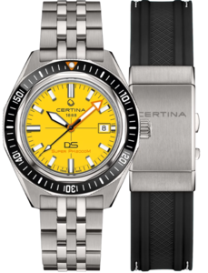 Certina C050.607.44.361.02 DS SUPER PH2000M TITANIUM צלילה 2000 מטר