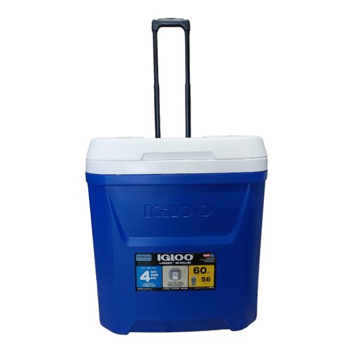 צידנית קשיחה על גלגלים | צידנית טרולי IGLOO LAGUNA 56L שומרת קור עד 4 ימים תוצרת ארה