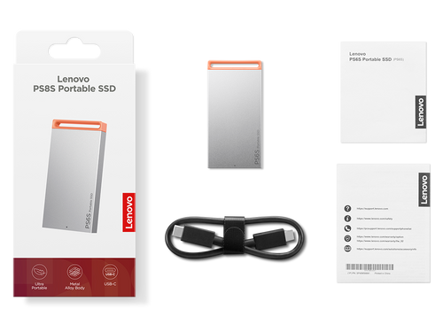 Lenovo PS6S Portable SSD 512GB GXB1T57736 לנובו