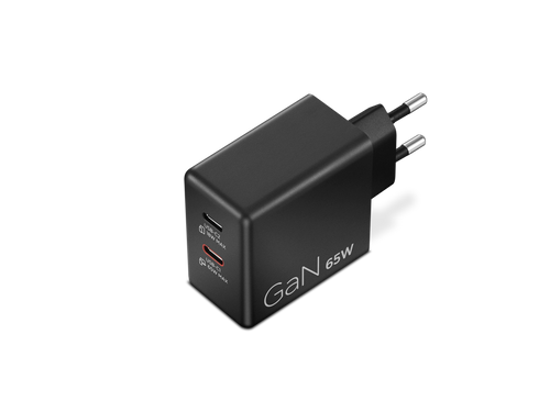 Lenovo Dual USB-C 65W GaN Charger G0A6065BEU לנובו