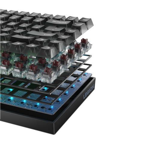 Lenovo Legion K510 Mini Pro Mechanical Gaming Keyboard-Hebrew/English GY41P80863 לנובו