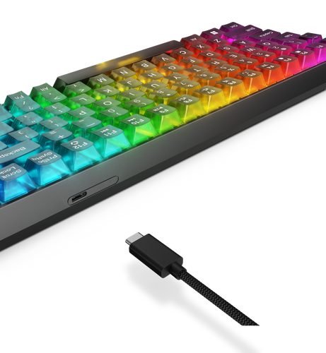 Lenovo Legion K510 Mini Pro Mechanical Gaming Keyboard-Hebrew/English GY41P80863 לנובו