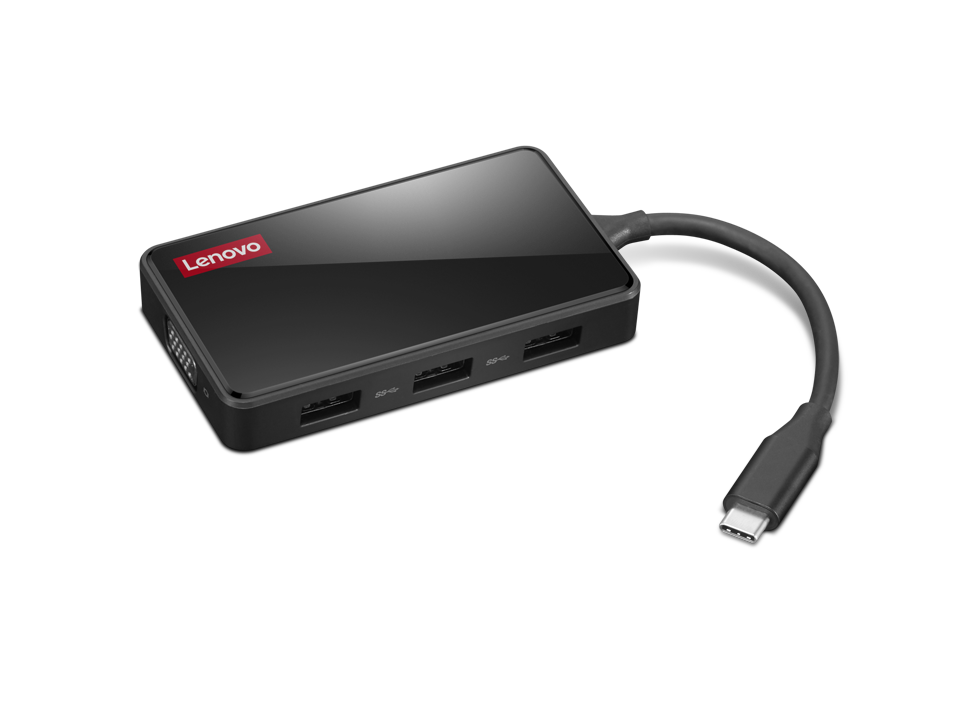 Lenovo 100 USB-C Travel Dock GX91M73945 לנובו