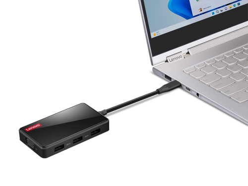 Lenovo 100 USB-C Travel Dock GX91M73945 לנובו