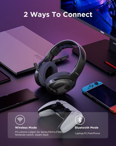 Lenovo Legion H410 Wireless Gaming Headset GXD1R34013 לנובו