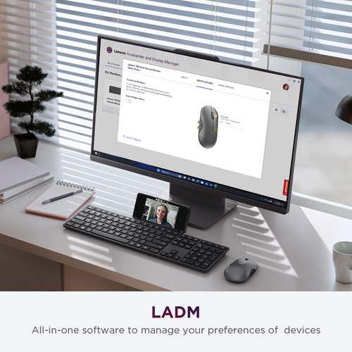 Lenovo 700 Modern Multi-Device Wireless Combo-Hebrew GX31S04970 לנובו