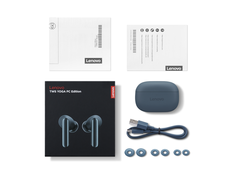 Lenovo TWS YOGA PC Edition - Tidal Teal GXD1N63507 לנובו