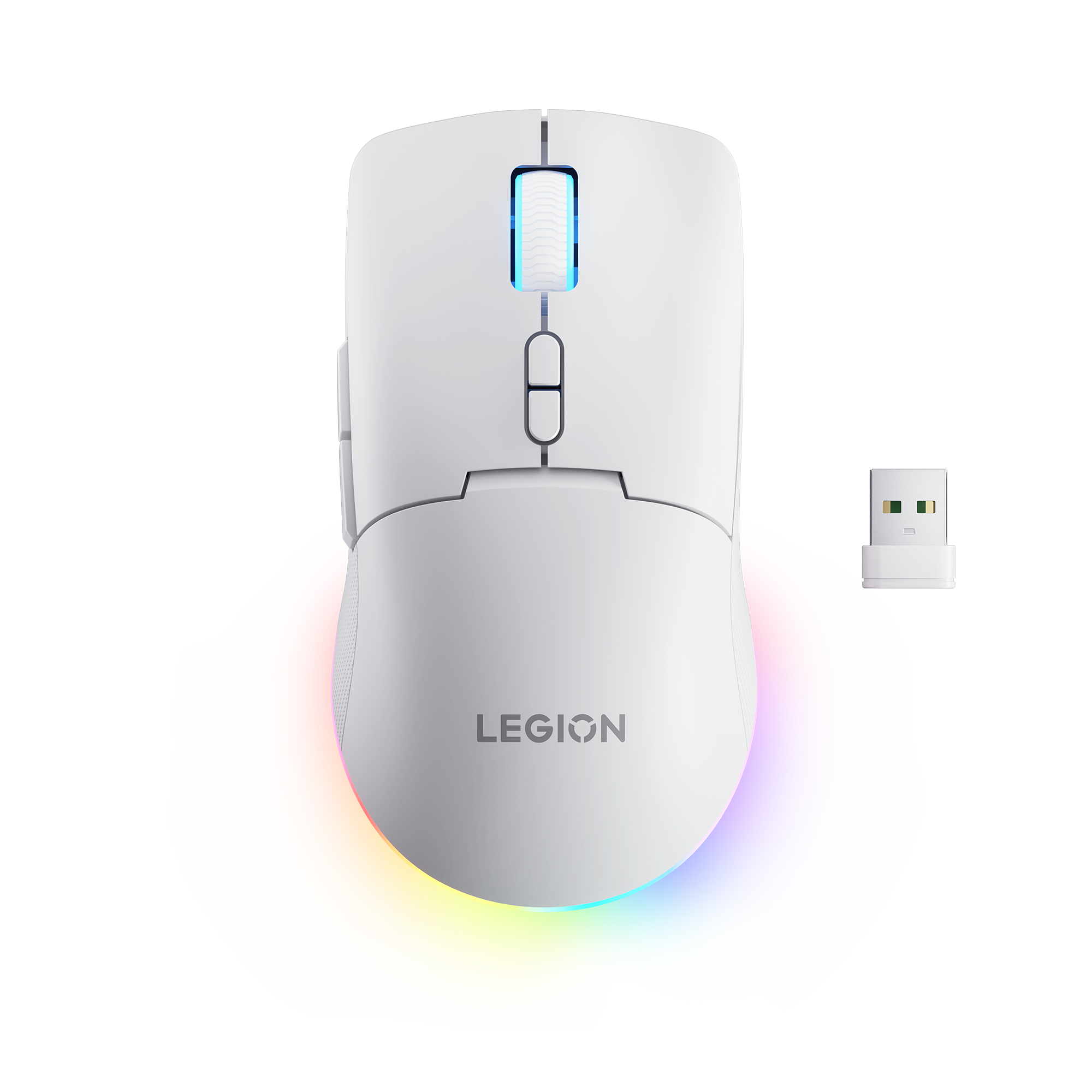 Lenovo Legion M220 Wireless RGB Gaming Mouse (Glacier White) GY51V60437 לנובו