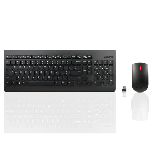 Lenovo 510 Wireless Keyboard and Mouse Combo -English-Hebrew-Russian Hybrid GX31D64837 לנובו