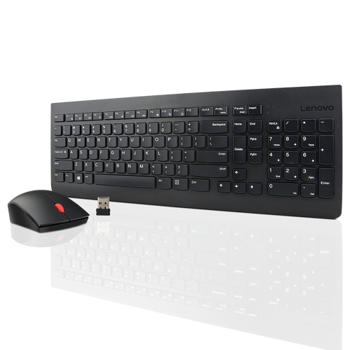 Lenovo 510 Wireless Keyboard and Mouse Combo -English-Hebrew-Russian Hybrid GX31D64837 לנובו