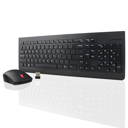 Lenovo 510 Wireless Keyboard and Mouse Combo -English-Hebrew-Russian Hybrid GX31D64837 לנובו