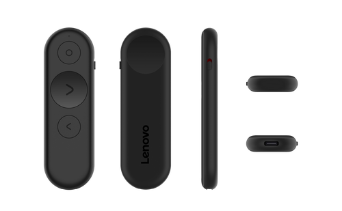 Lenovo Portable Rechargeable Presentation Remote GXH1Q30399 לנובו