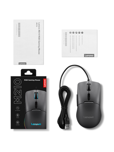 Lenovo M210 RGB Gaming Mouse GY51M74265 לנובו