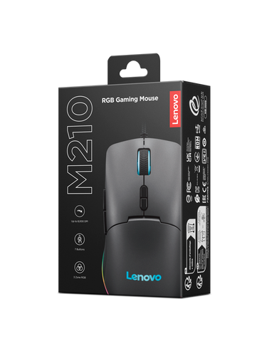 Lenovo M210 RGB Gaming Mouse GY51M74265 לנובו