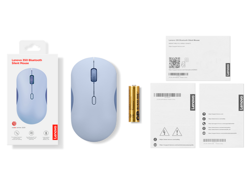 Lenovo 350 Bluetooth Silent Mouse (Meta Grape) GY51S61910 לנובו
