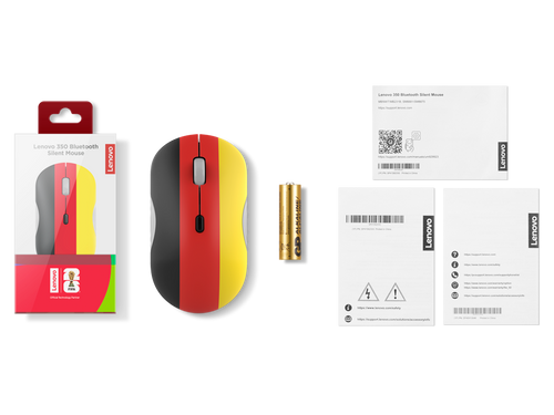 Lenovo 350 Bluetooth Silent Mouse (Fan Edition - Germany) GY51U71762 לנובו