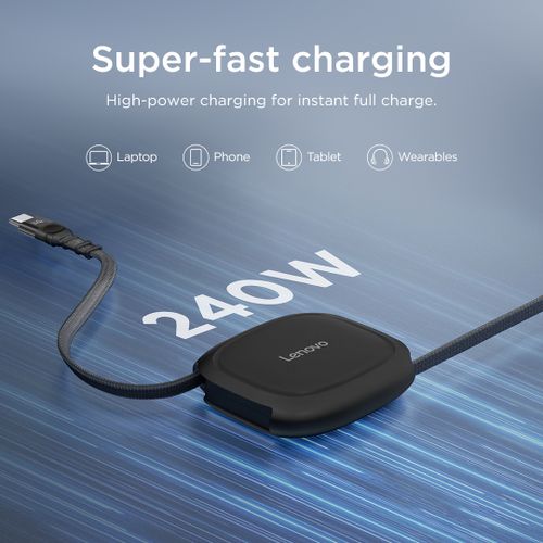 Lenovo 240W USB-C Retractable Cable GX91V57058 לנובו