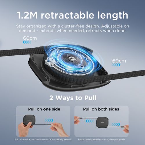 Lenovo 240W USB-C Retractable Cable GX91V57058 לנובו