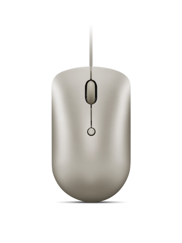 Lenovo 540 USB-C Wired Compact Mouse (Sand) GY51D20879 לנובו