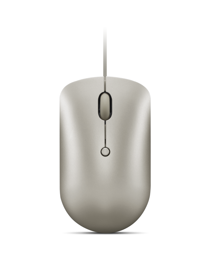 Lenovo 540 USB-C Wired Compact Mouse (Sand) GY51D20879 לנובו