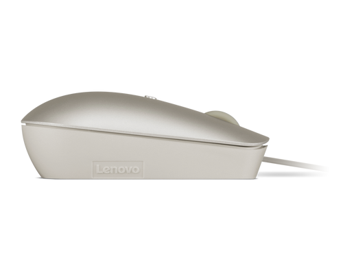 Lenovo 540 USB-C Wired Compact Mouse (Sand) GY51D20879 לנובו