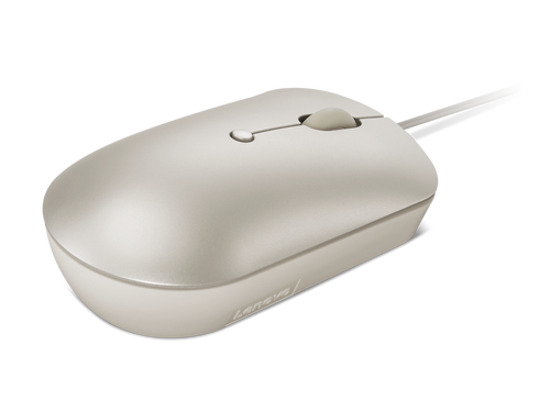 Lenovo 540 USB-C Wired Compact Mouse (Sand) GY51D20879 לנובו