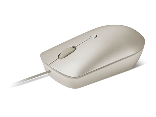 Lenovo 540 USB-C Wired Compact Mouse (Sand) GY51D20879 לנובו
