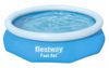 בריכת שפה מתנפחת עגולה BESTWAY Fast Set קוטר 305×76 ס"מ דגם 57266 – בריכה בלבד
